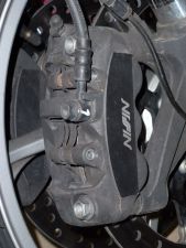 VFR1200F - Výměna předních desek