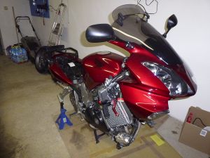 Výměna oleje v předních tlumičích