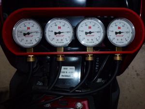 VFR800 VTEC - Seřízení podtlaků